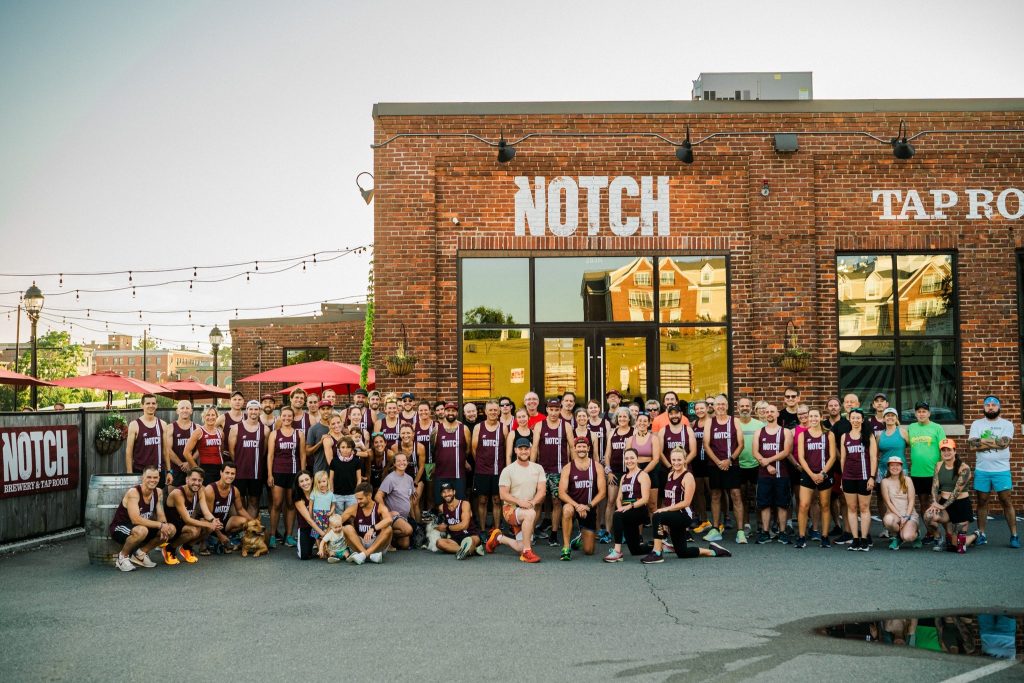 Notch running club at the speedway
