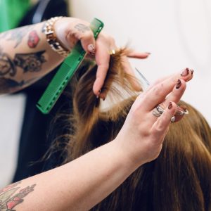 Bellwether Salon, a hair salon in the Charles River Speedway in Boston.